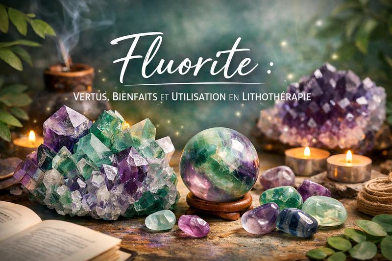 Fluorite : Vertus, Bienfaits et Utilisation en Lithothérapie
