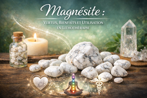 Magnésite : Vertus, Bienfaits et Utilisation en Lithothérapie