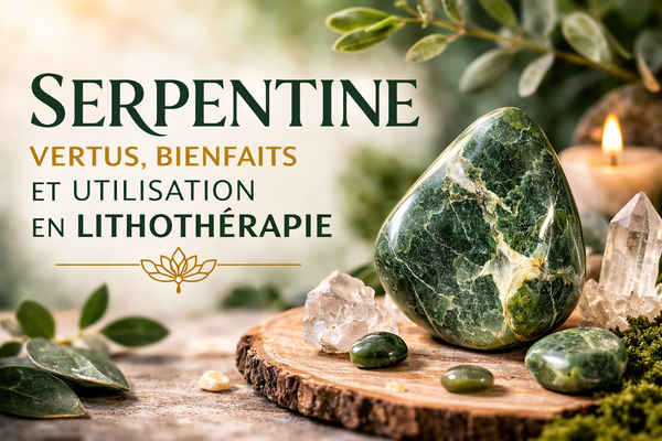 Serpentine : Vertus, Bienfaits et Utilisation en Lithothérapie