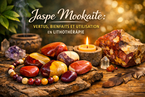 Jaspe Mookaïte : Vertus, Bienfaits et Utilisation en Lithothérapie