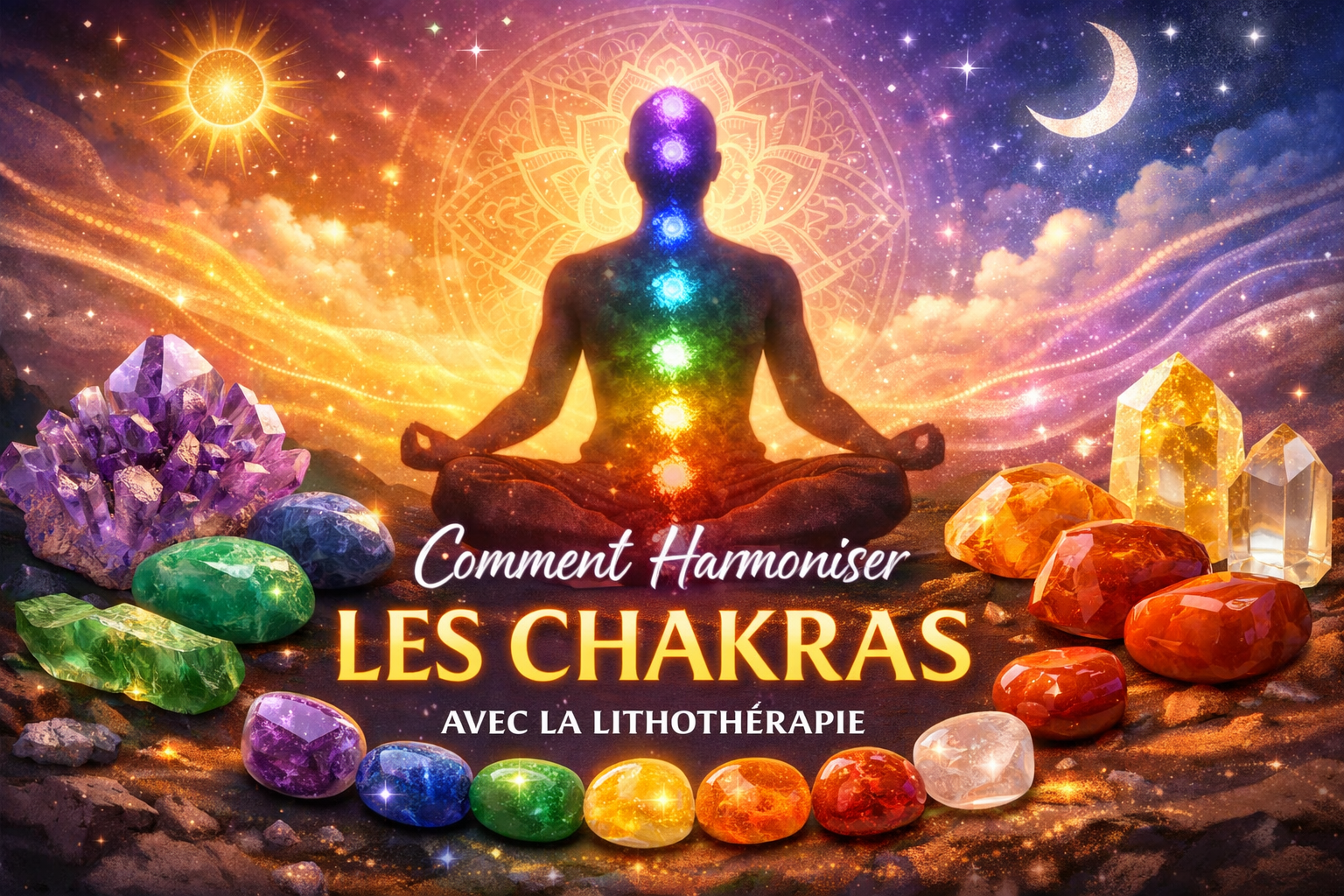 Comment harmoniser les chakras avec la lithothérapie