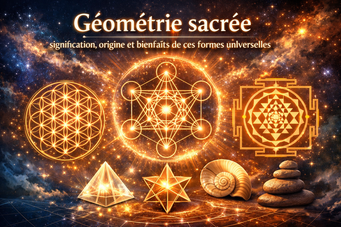 Géométrie sacrée — signification, origine et bienfaits de ces formes universelles