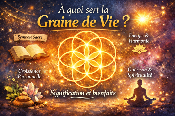 À quoi sert la Graine de Vie ? Signification et bienfaits