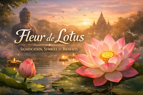Fleur de lotus : signification, symbole et bienfaits