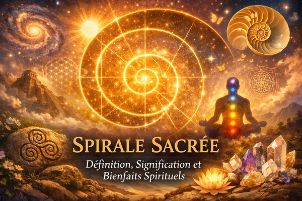 Spirale sacrée : définition, signification et bienfaits spirituels