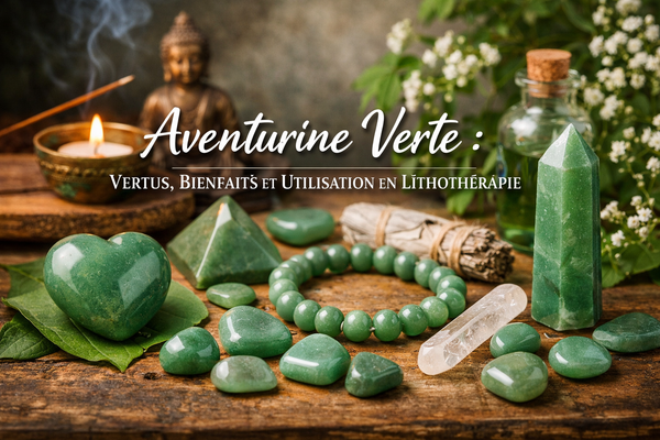 Aventurine verte : Vertus, Bienfaits et Utilisation en Lithothérapie