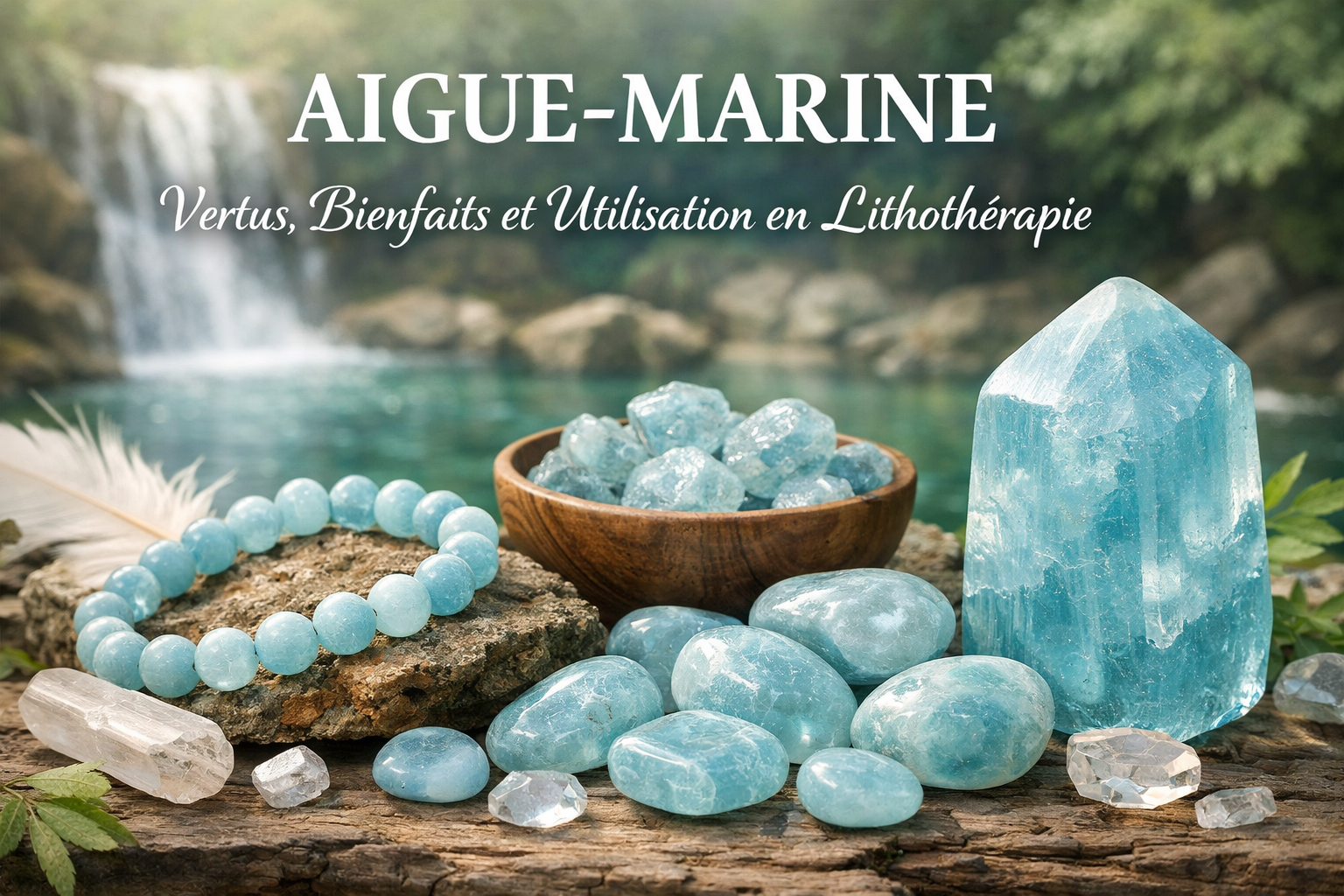 Aigue-Marine : Vertus, Bienfaits et Utilisation en Lithothérapie