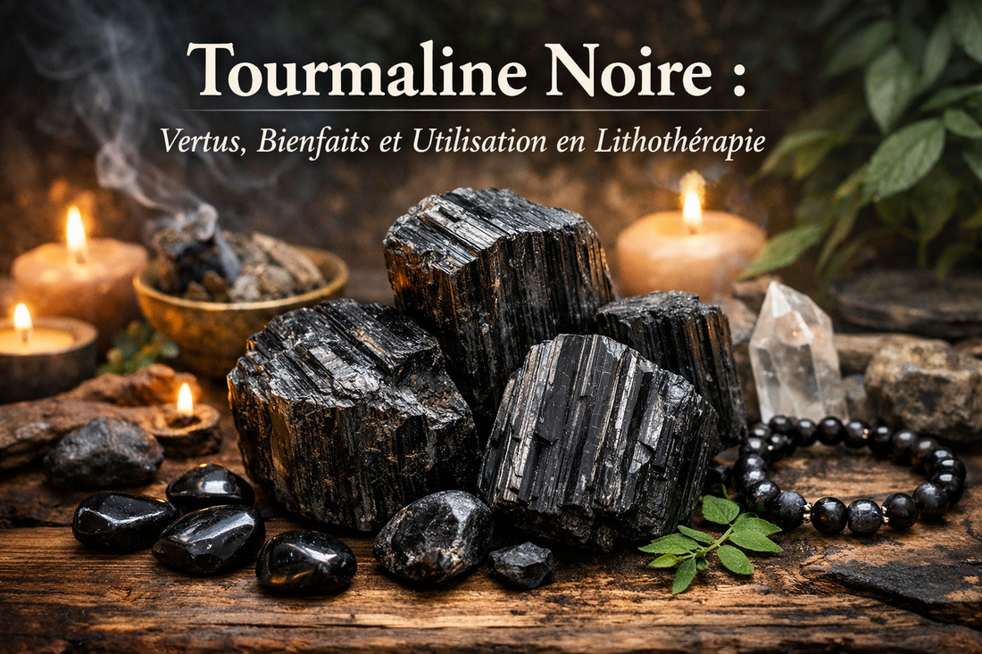 Tourmaline Noire : Vertus, Bienfaits et Utilisation en Lithothérapie