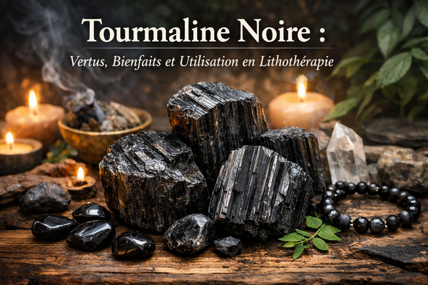 Tourmaline Noire : Vertus, Bienfaits et Utilisation en Lithothérapie