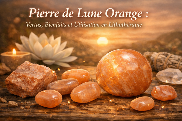 Pierre de Lune Orange : Vertus, Bienfaits et Utilisation en Lithothérapie