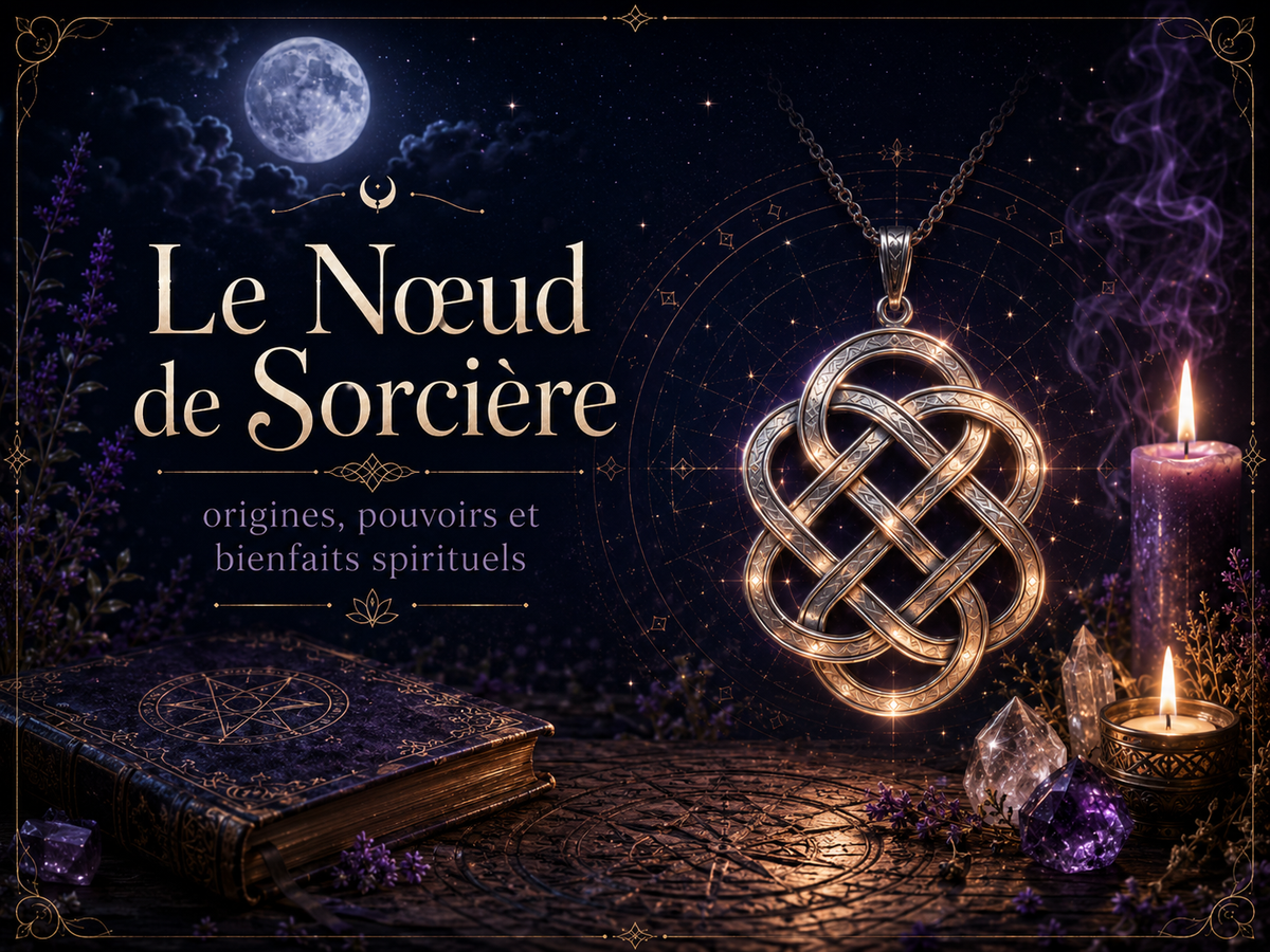 Le Nœud de Sorcière : origines, pouvoirs et bienfaits spirituels