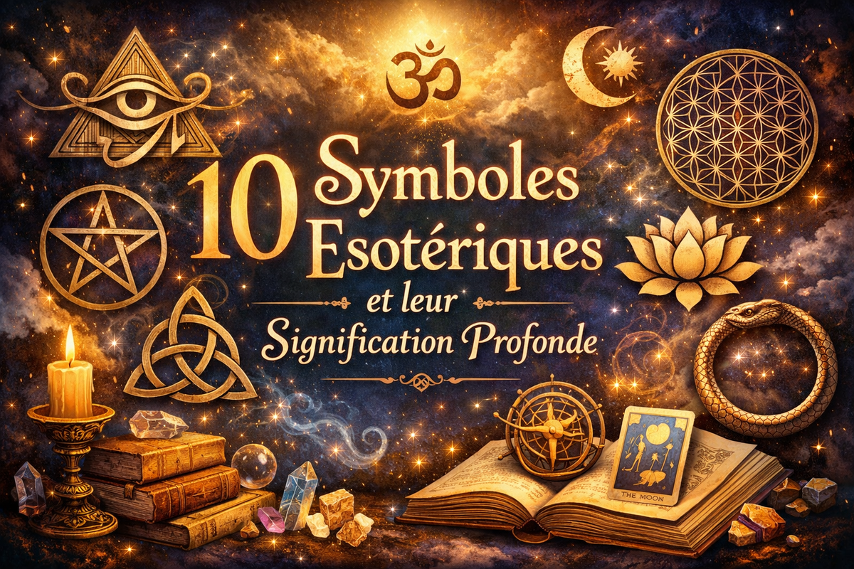 10 symboles ésotériques et leur signification profonde