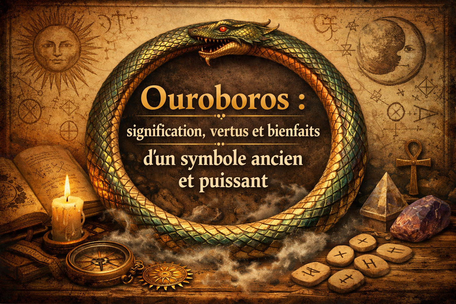 Ouroboros : signification, vertus et bienfaits d’un symbole ancien et puissant