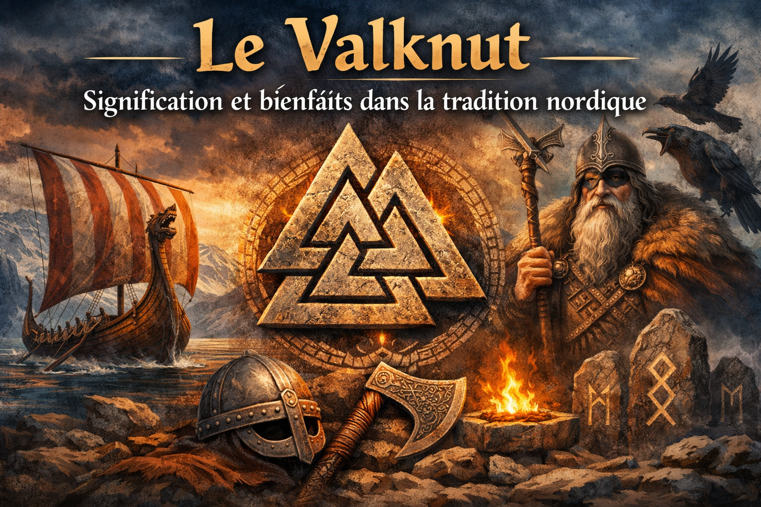 Le Valknut : signification et bienfaits dans la tradition nordique
