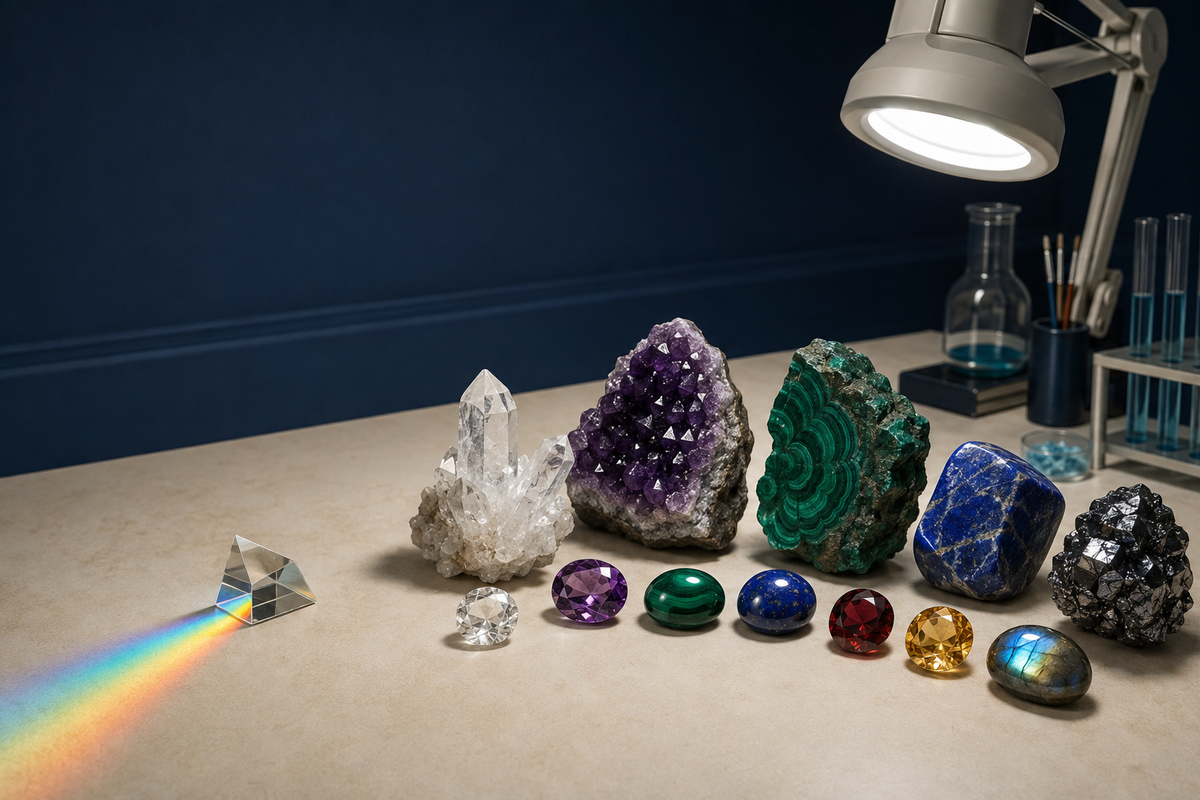 Pourquoi les pierres naturelles présentent-elles des couleurs différentes ?