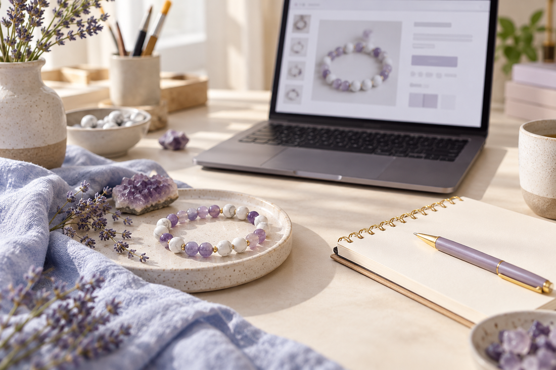 Rédiger une fiche produit claire pour des perles et bijoux