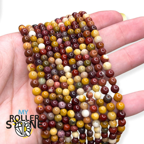 Perles en Mookaite