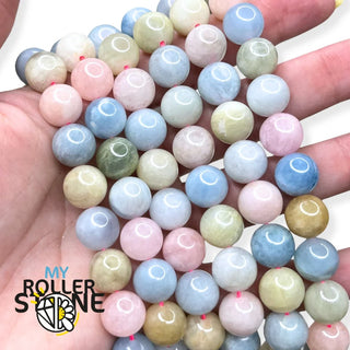 Perles en Morganite