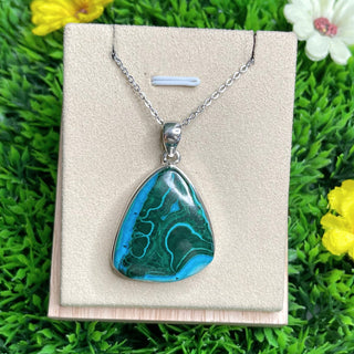 Pendentifs en Malachite Chrysocolle