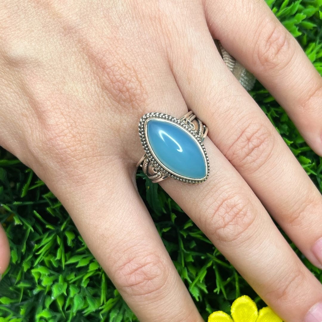 Bague Calcédoine