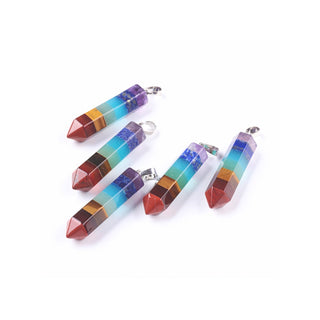 Pendentifs en 7 Chakras