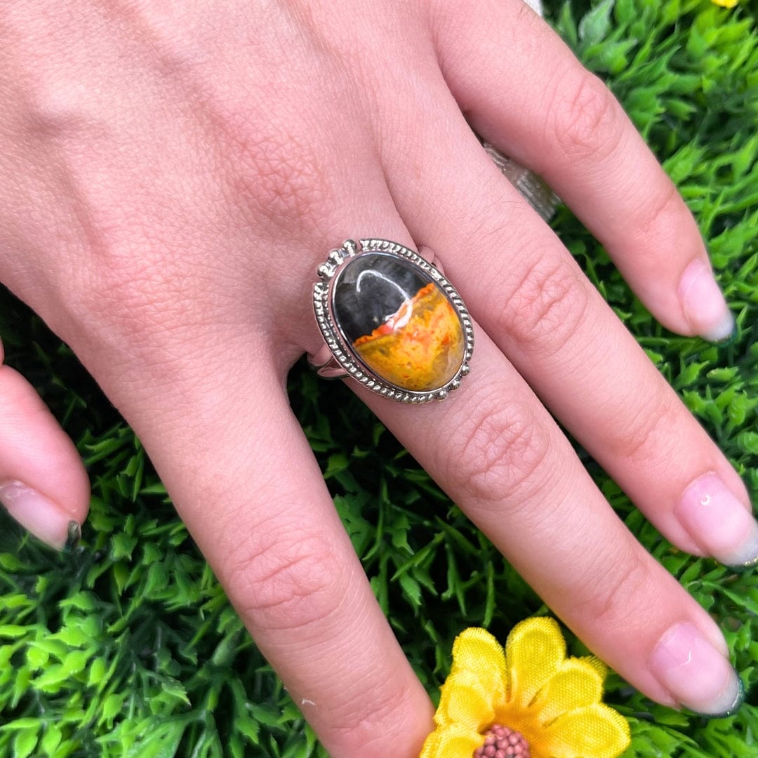 Bague Jaspe Bumblebee