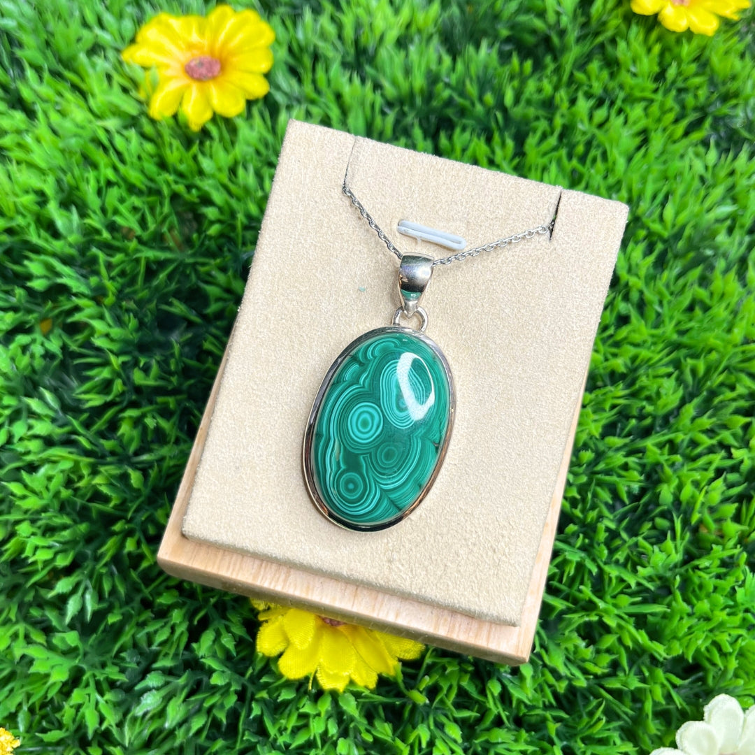 Pendentif Malachite