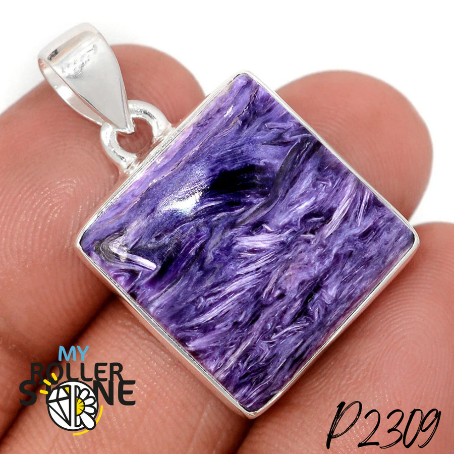Pendentifs en Charoïte