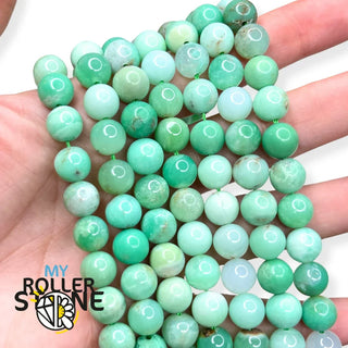 Perles en Chrysoprase
