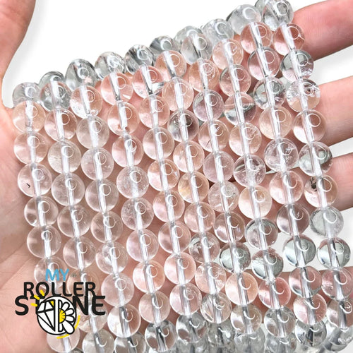 Perles en Cristal de Roche
