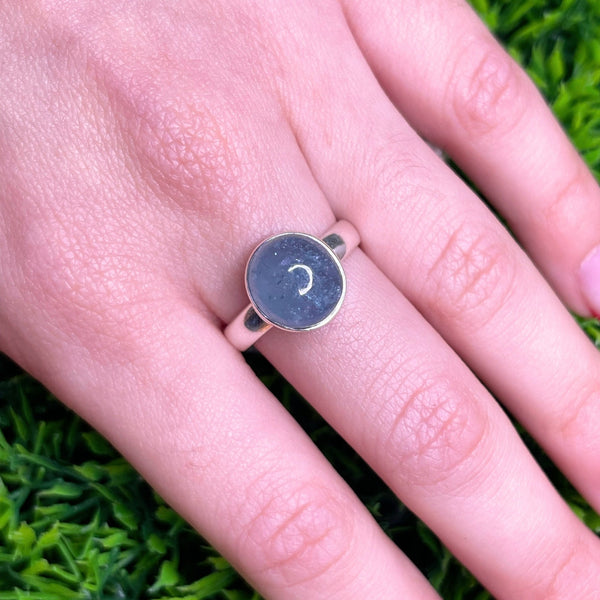 Bagues en argent et Aigue-Marine