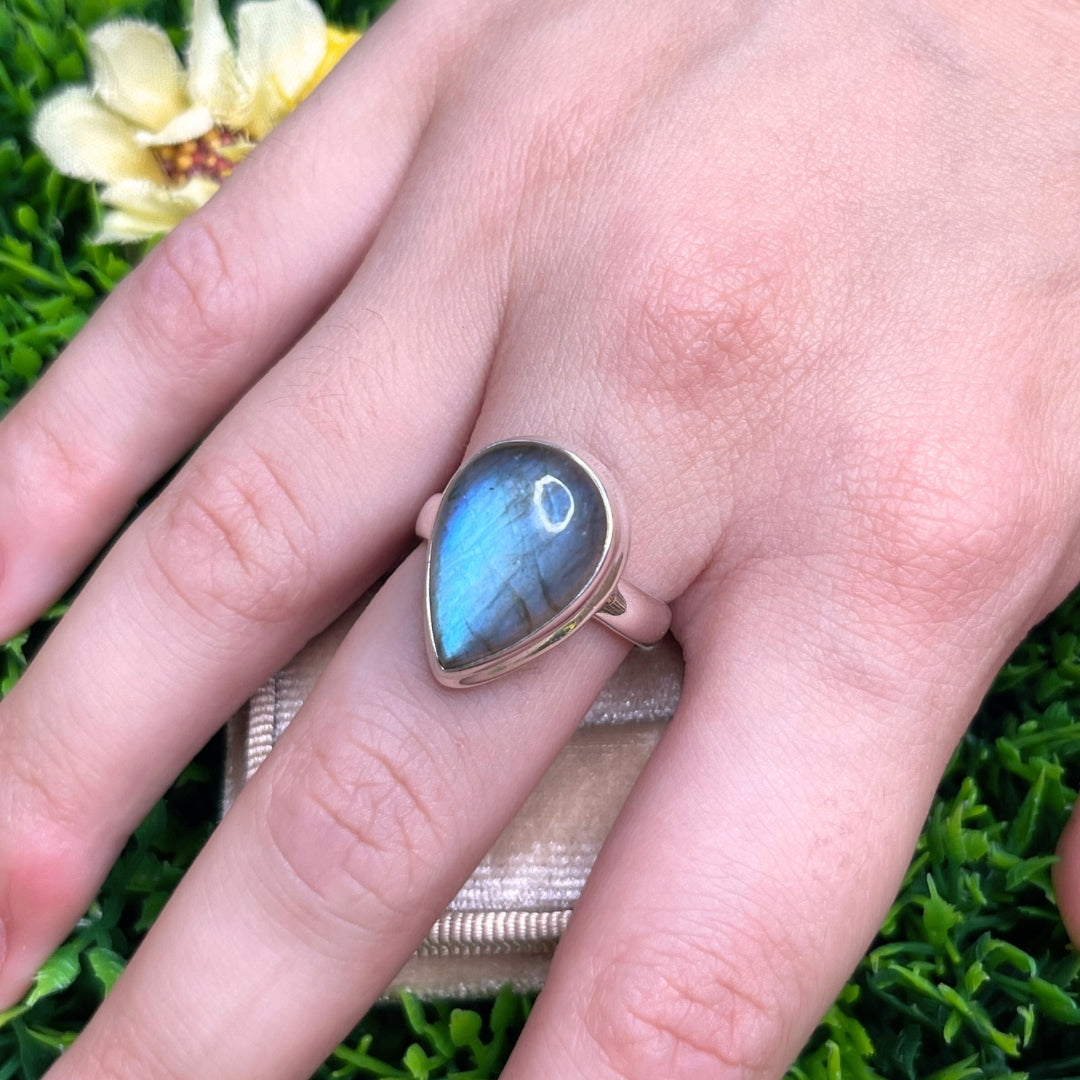 Bague argent et Labradorite