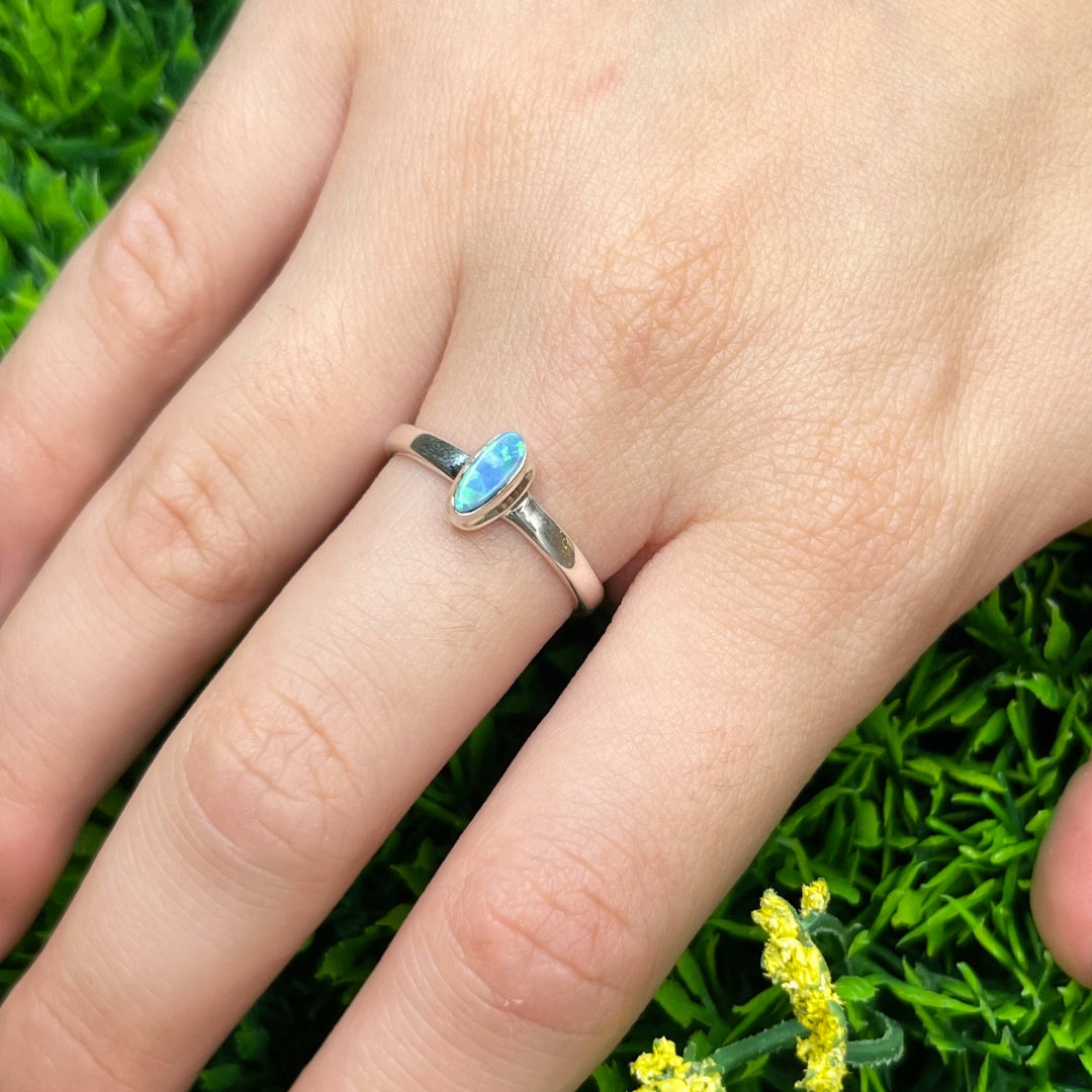 Bague Opale