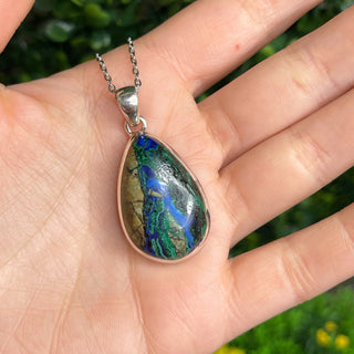 Pendentifs en Malachite Azurite