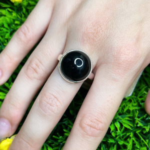 Bague argent et Onyx