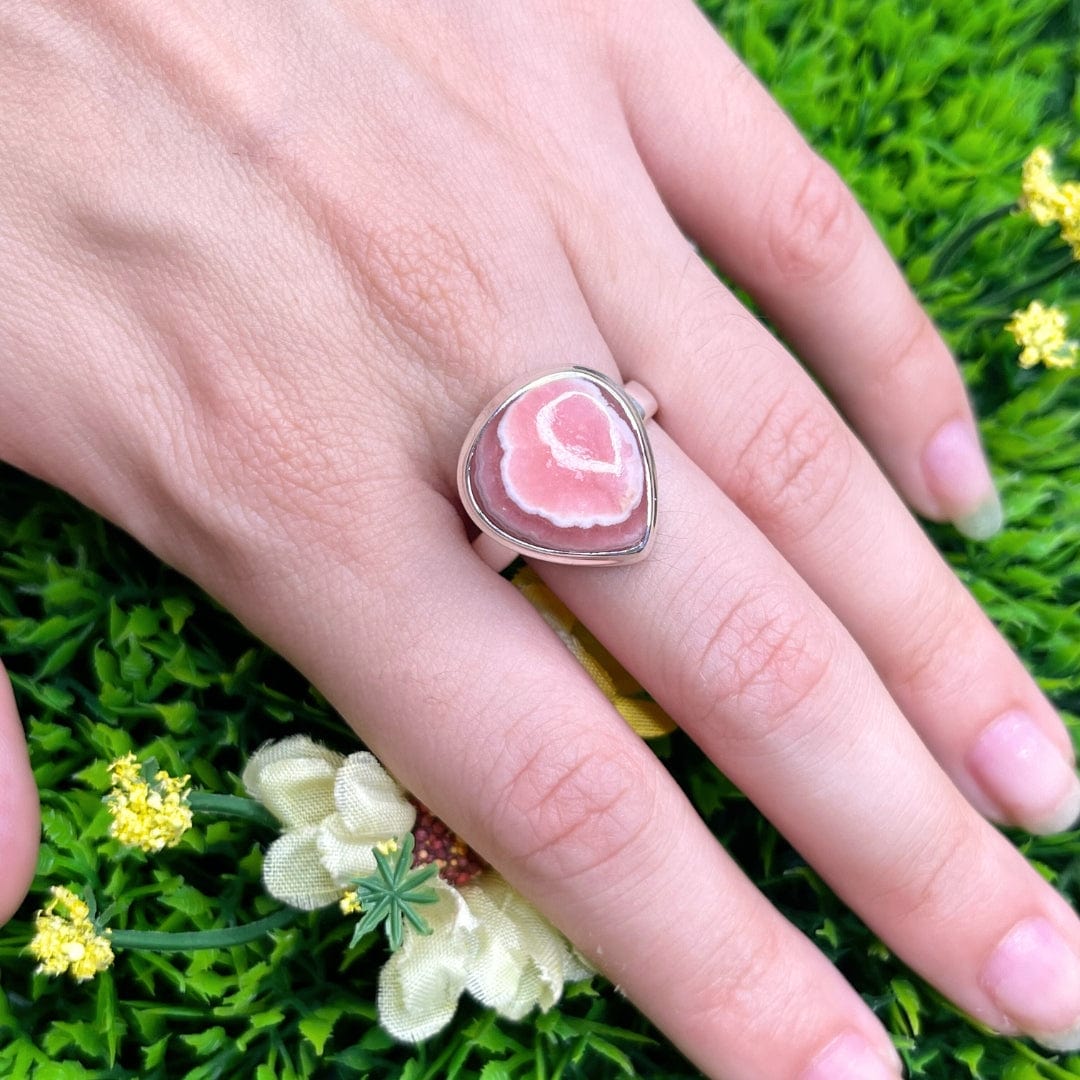 Bague Rhodochrosite