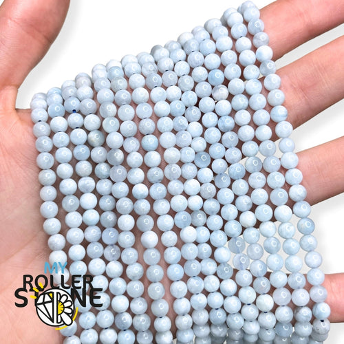 Perles en Aigue-marine