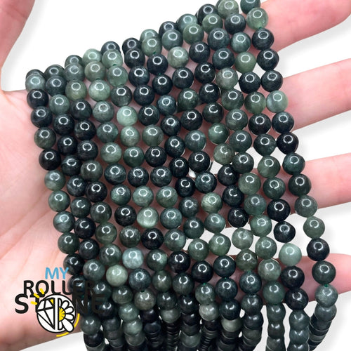 Perles en Séraphinite