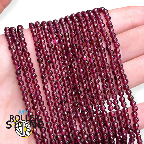 Perles en Grenat