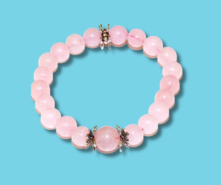Bijoux quartz rose