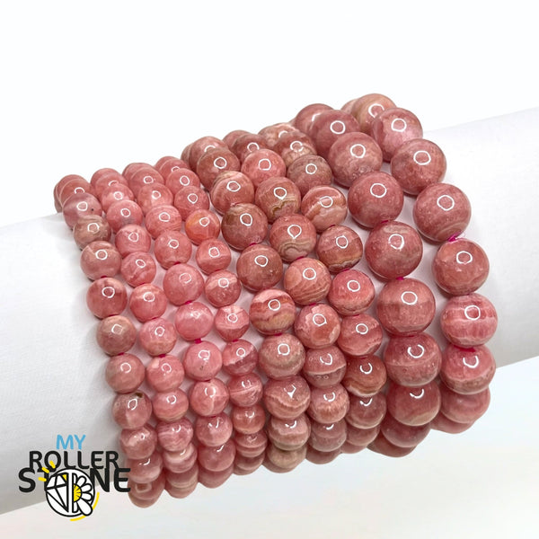 Bracelets en Rhodochrosite