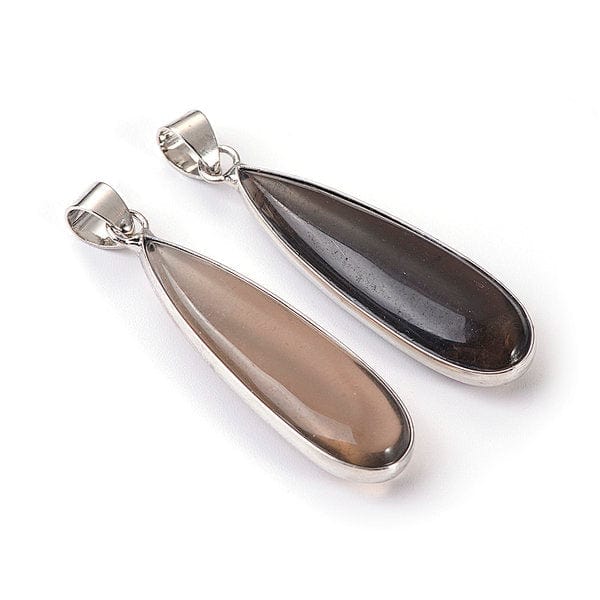 Pendentifs en Quartz fumé
