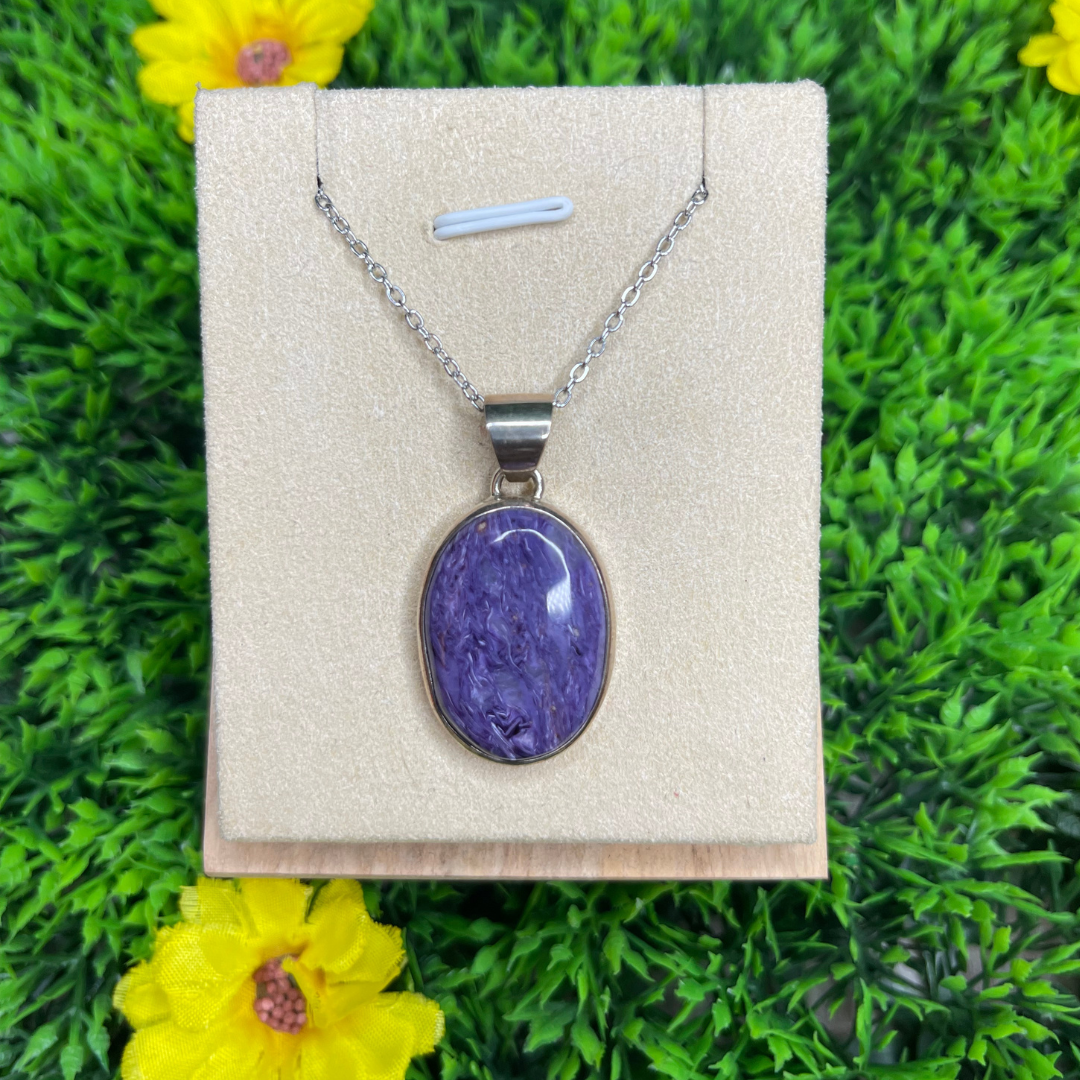 Pendentif Charoïte