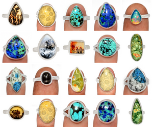 Bague pierre