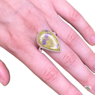Bagues en argent et Atlantisite