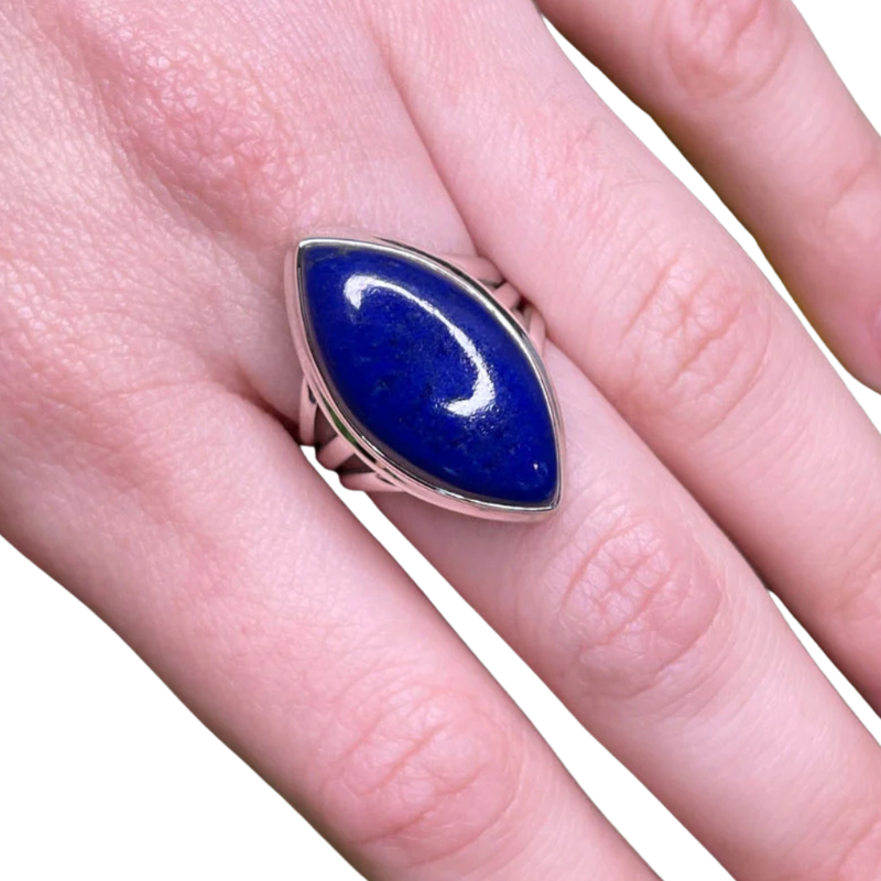 Bagues en argent et Lapis Lazuli