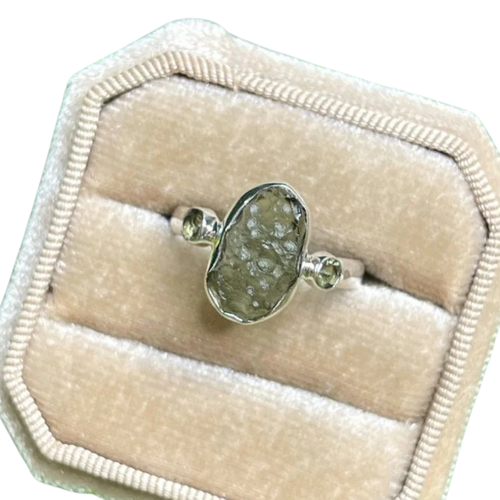 Bagues en Moldavite