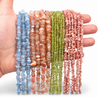 Perles chips de pierre