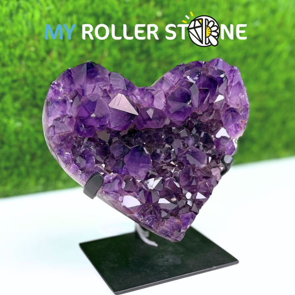 Pierres violettes de lithothérapie