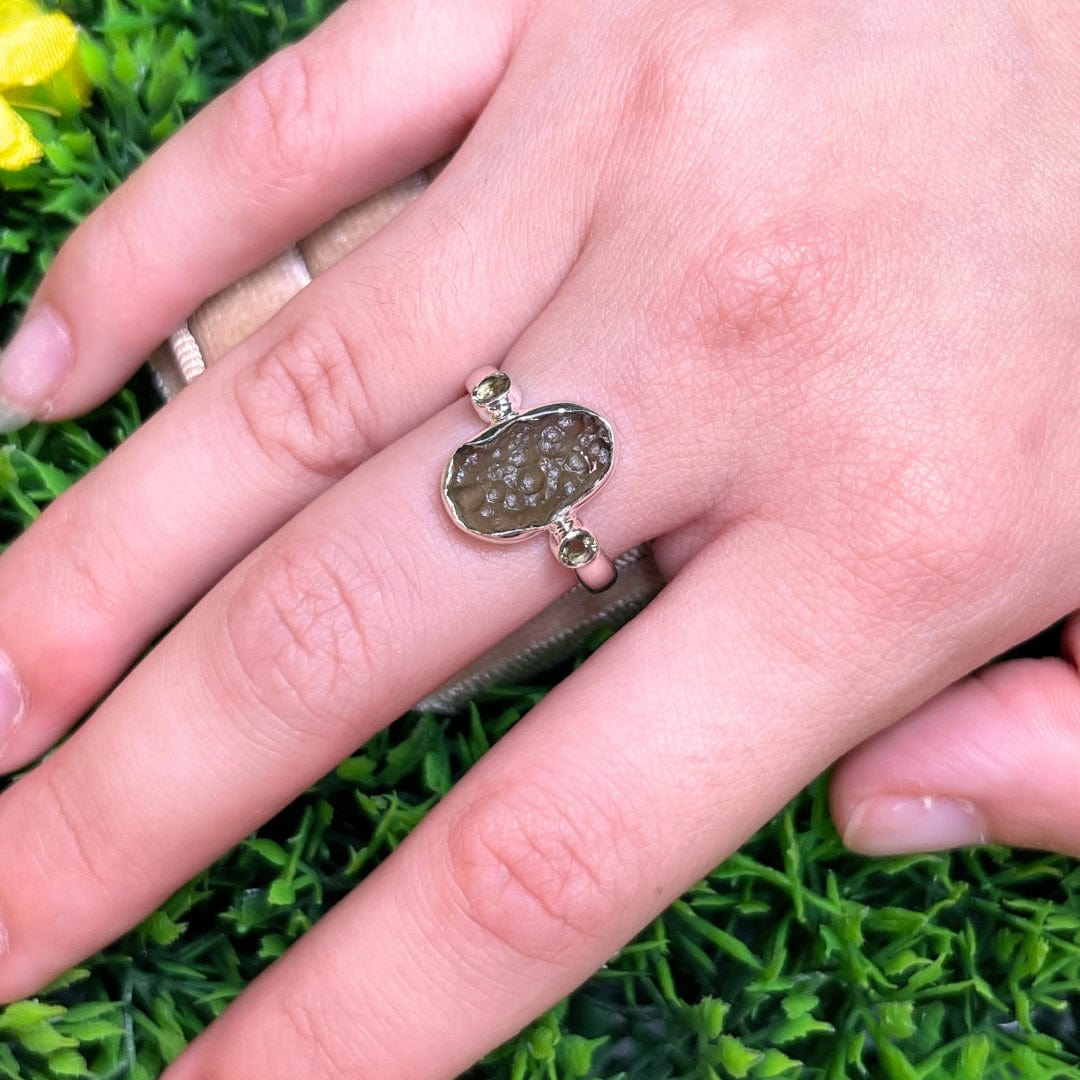 Bague Moldavite